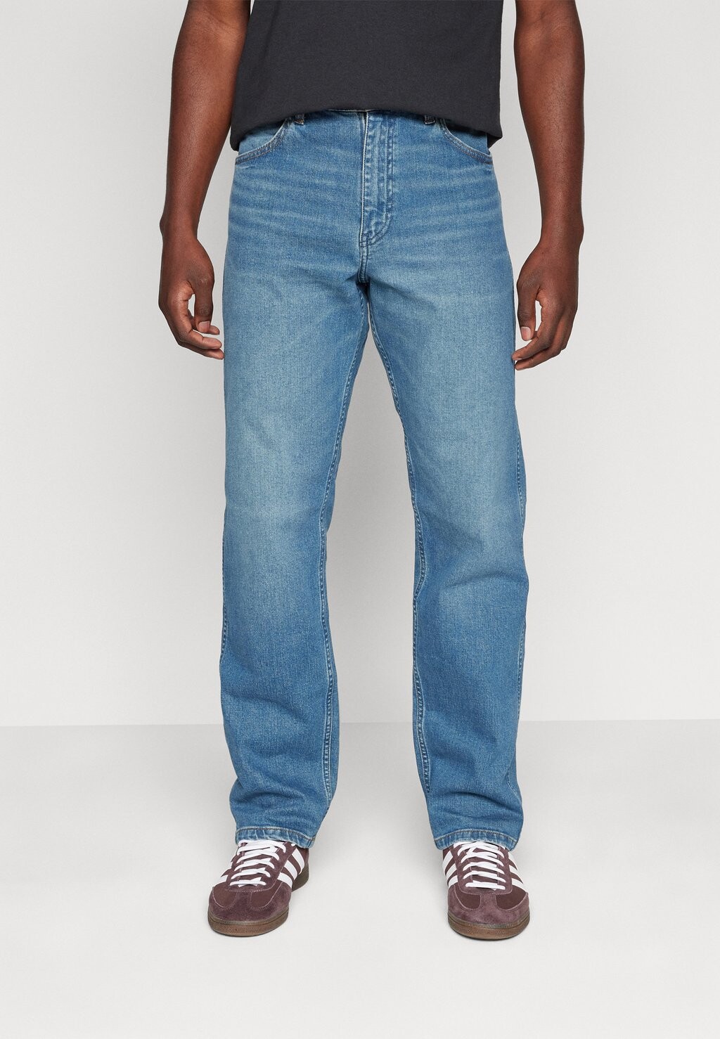 

Прямые джинсы Wrangler, серо-синий