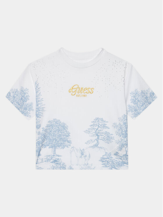 

Футболка стандартного кроя Guess, мультиколор