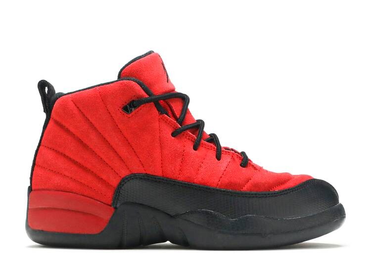 

Кроссовки AIR JORDAN 12 RETRO PS 'REVERSE FLU GAME', красный