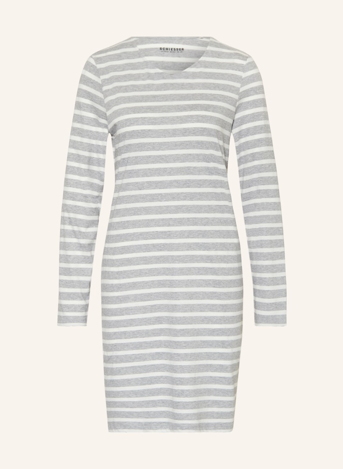 

Ночная рубашка SCHIESSER CASUAL ESSENTIALS, белый