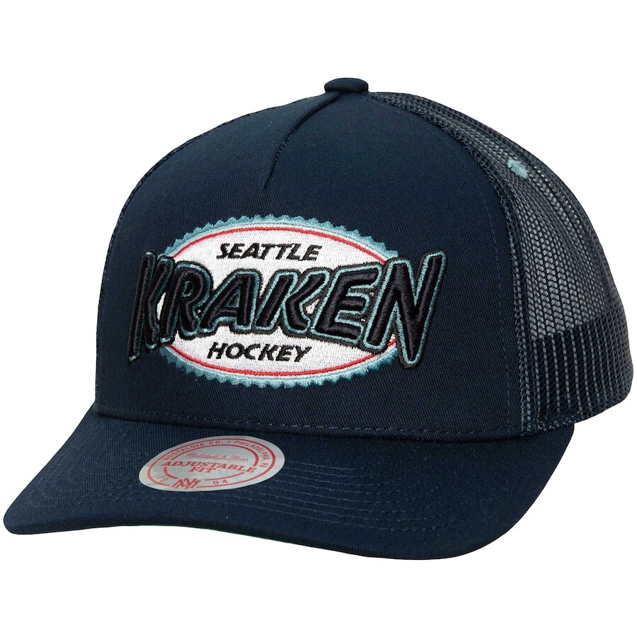 

Бейсболка Mitchell & Ness Seattle Kraken, нави