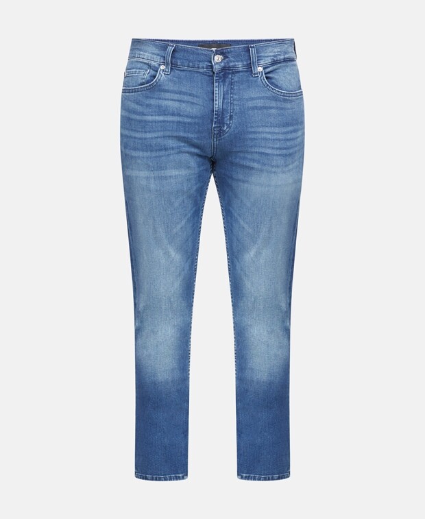 

Джинсы узкого кроя 7 for all Mankind, синий