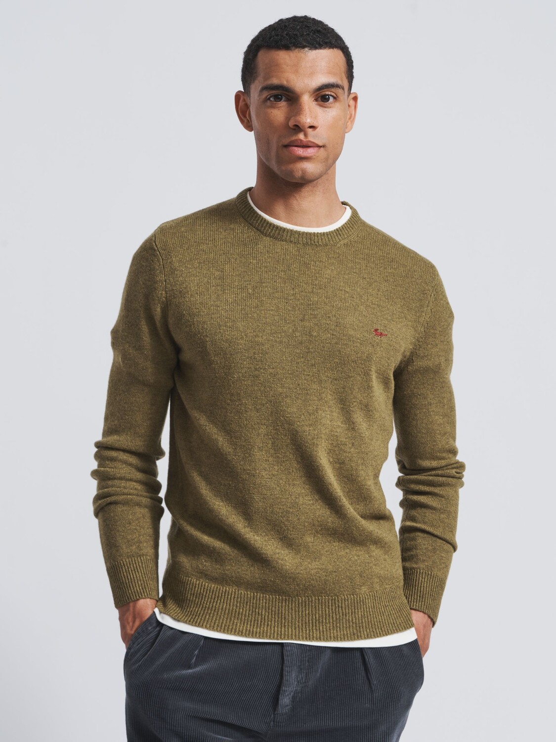 

Джемпер Aubin Westbourne из мериносовой шерсти, Мох