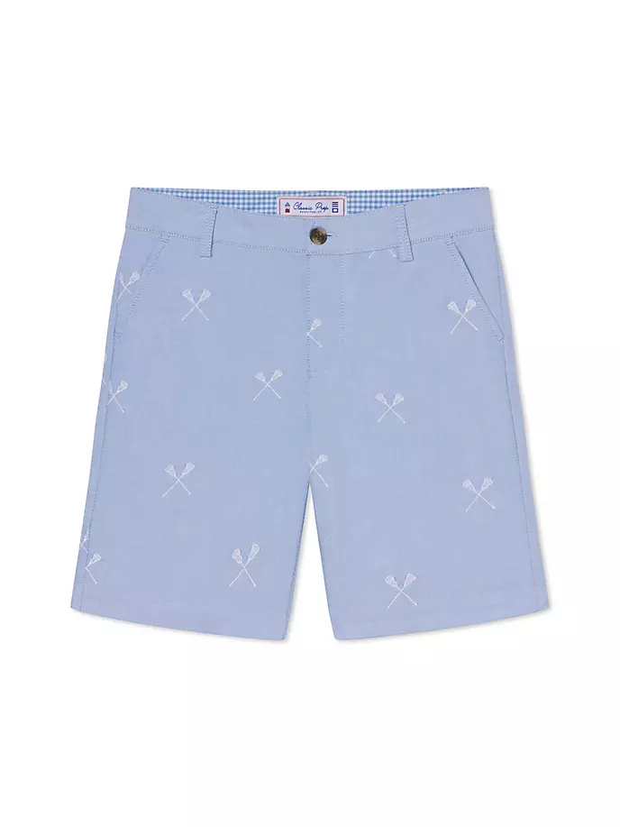 

Шорты Little Boy's & Boy's Hudson Lacrosse с вышивкой Classic Prep, цвет lacrosse embroidery