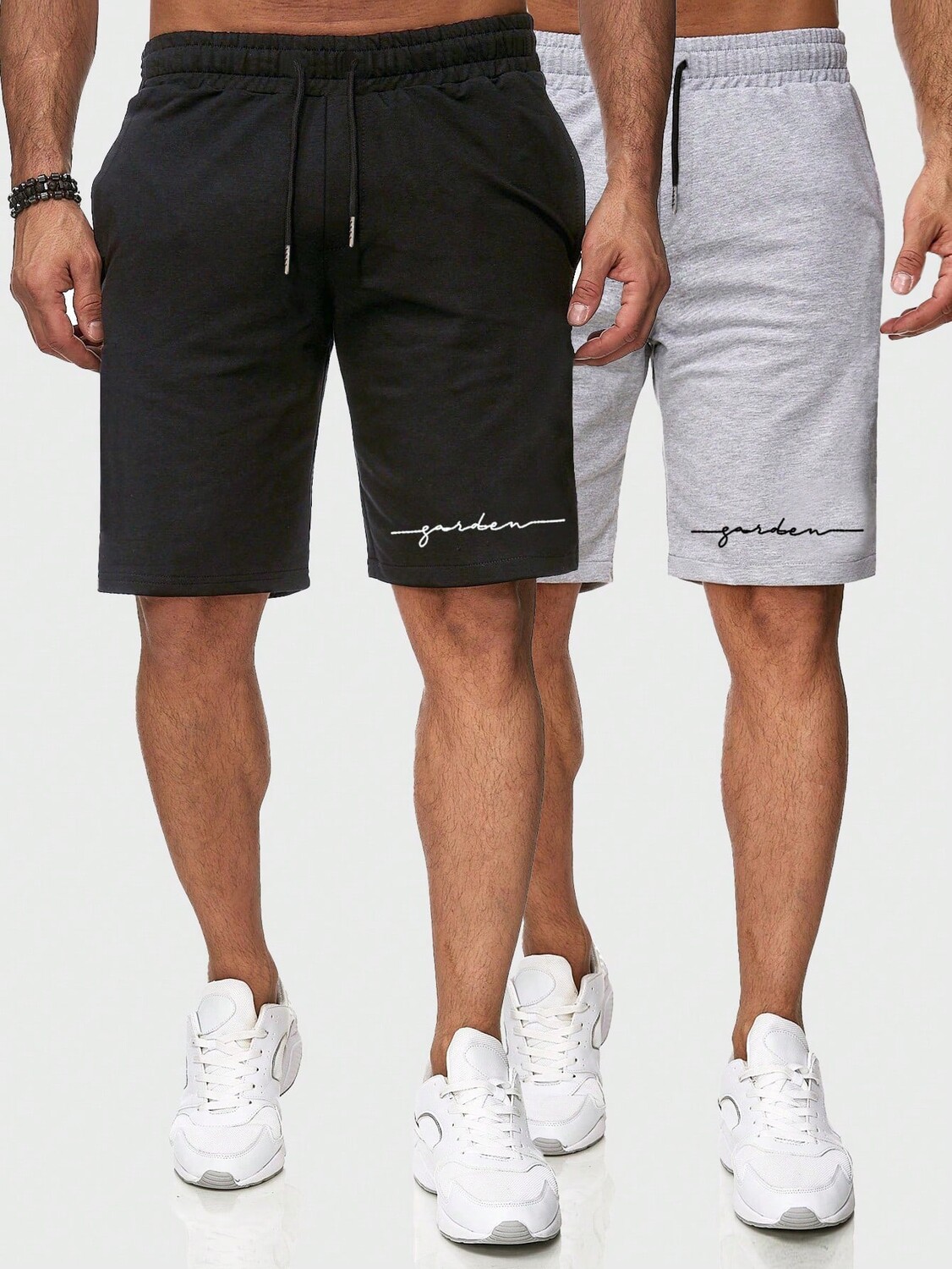 

Мужские шорты с завязками на талии Manfinity Homme, многоцветный
