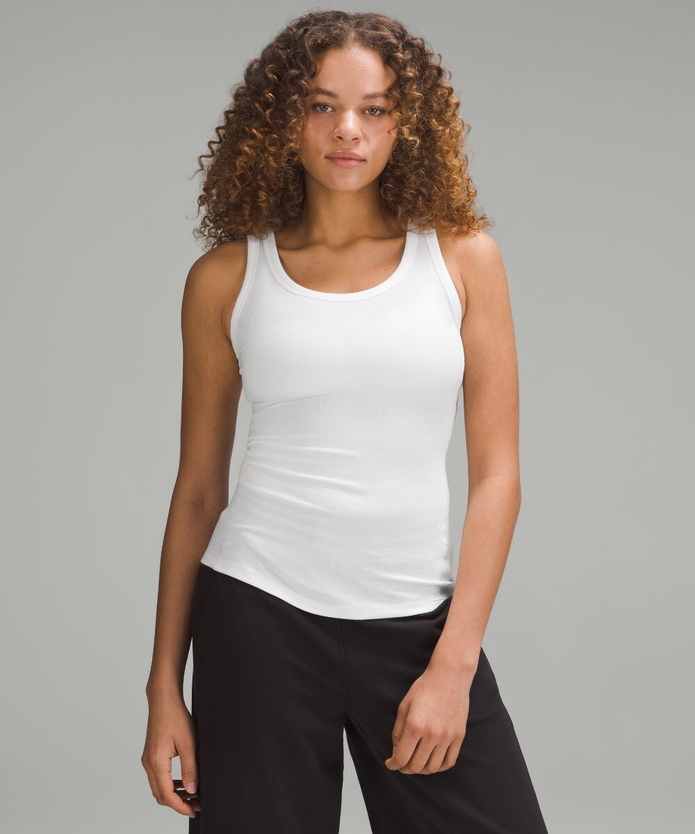 

Майка Hold Tight с круглым вырезом Lululemon, белый