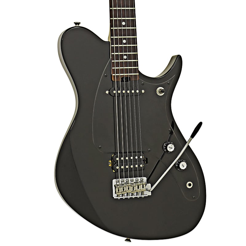 Электрогитара Aria Pro II Jet J B'Tone Baritone Guitar - Black w/ FREE Donner Morpher Distortion Pedal