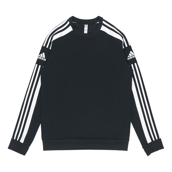 Толстовка adidas Round Neck Pullover Long Sleeves Black, черный plus size women s clothing 2021 fall winter new pure wool knitted pullover round neck drop shoulder sleeves loose long sleeves