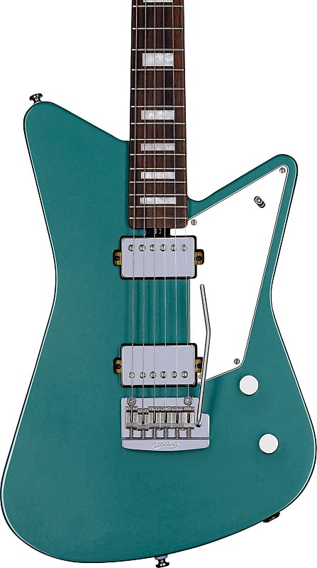 Электрогитара Sterling Mariposa Electric Guitar, Dorado Green