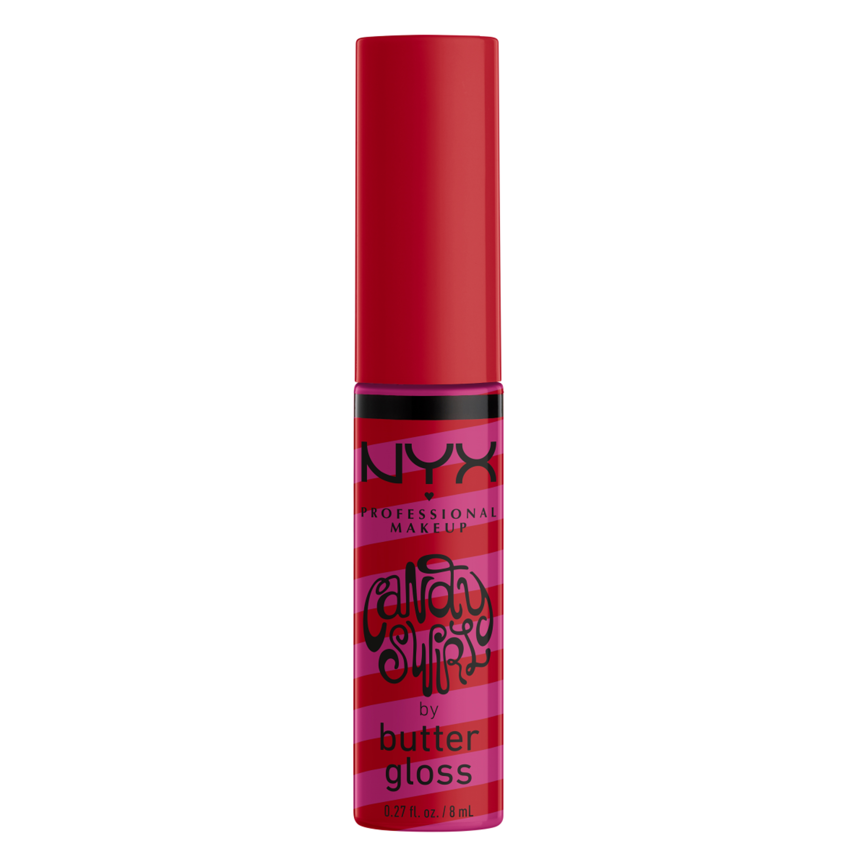 цена Блеск для губ candy apple Nyx Professional Makeup Butter Lip Gloss Swirl, 15 гр