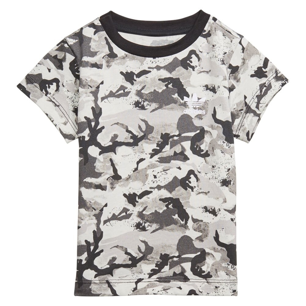 

Футболка adidas Originals Allover Print Camo, серый
