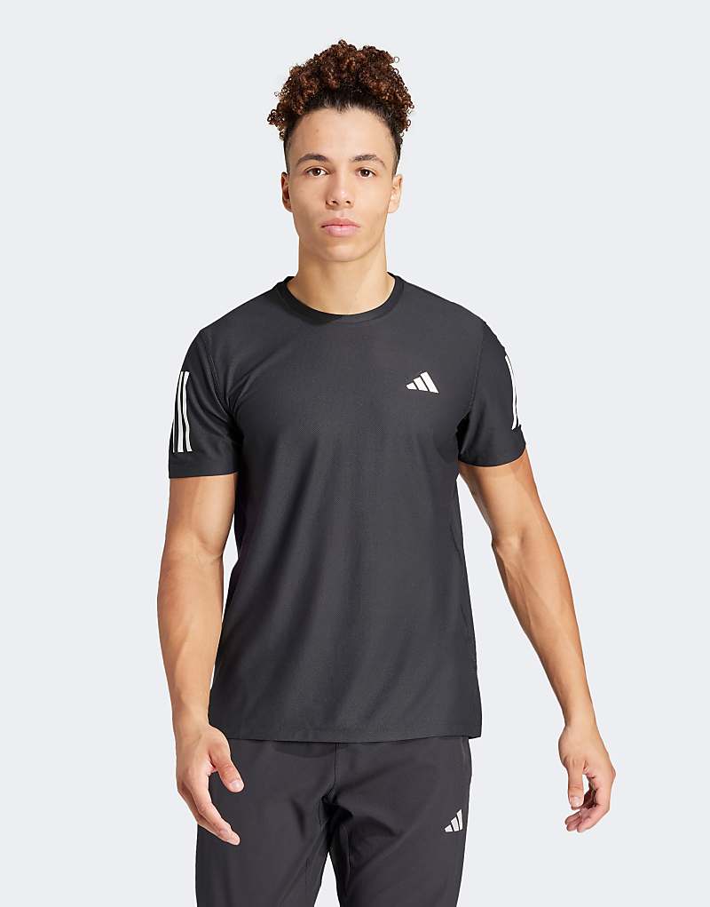 

adidas Running – Own The Run – Черная футболка