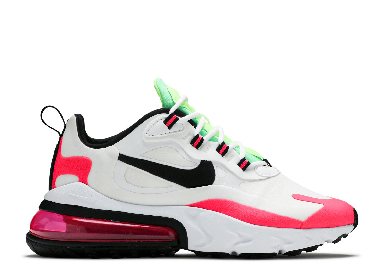 Кроссовки Nike Wmns Air Max 270 React 'Hyper Pink', белый