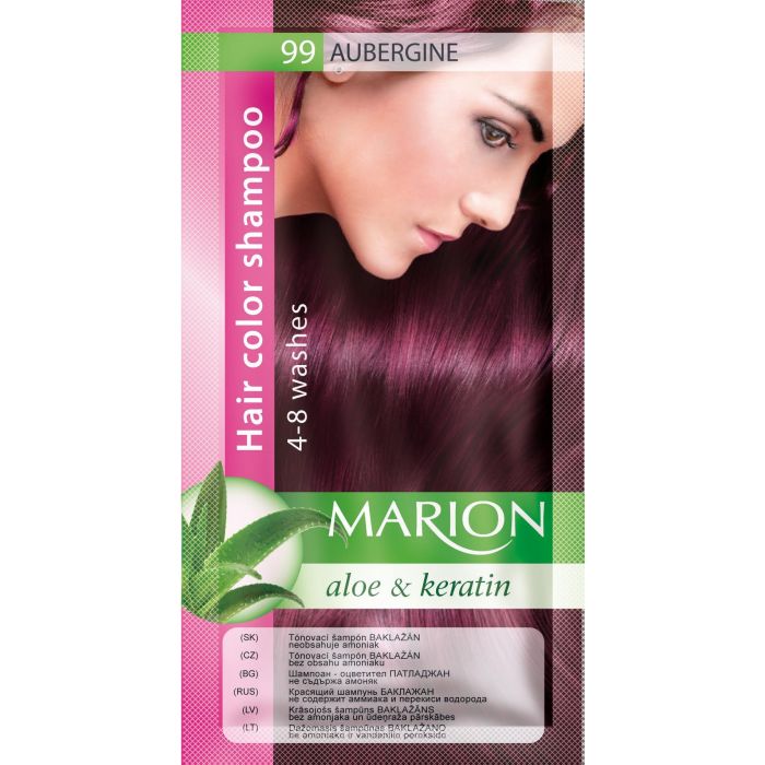 цена Шампунь Hair Color Shampoo Marion, 57 Dark Cherry