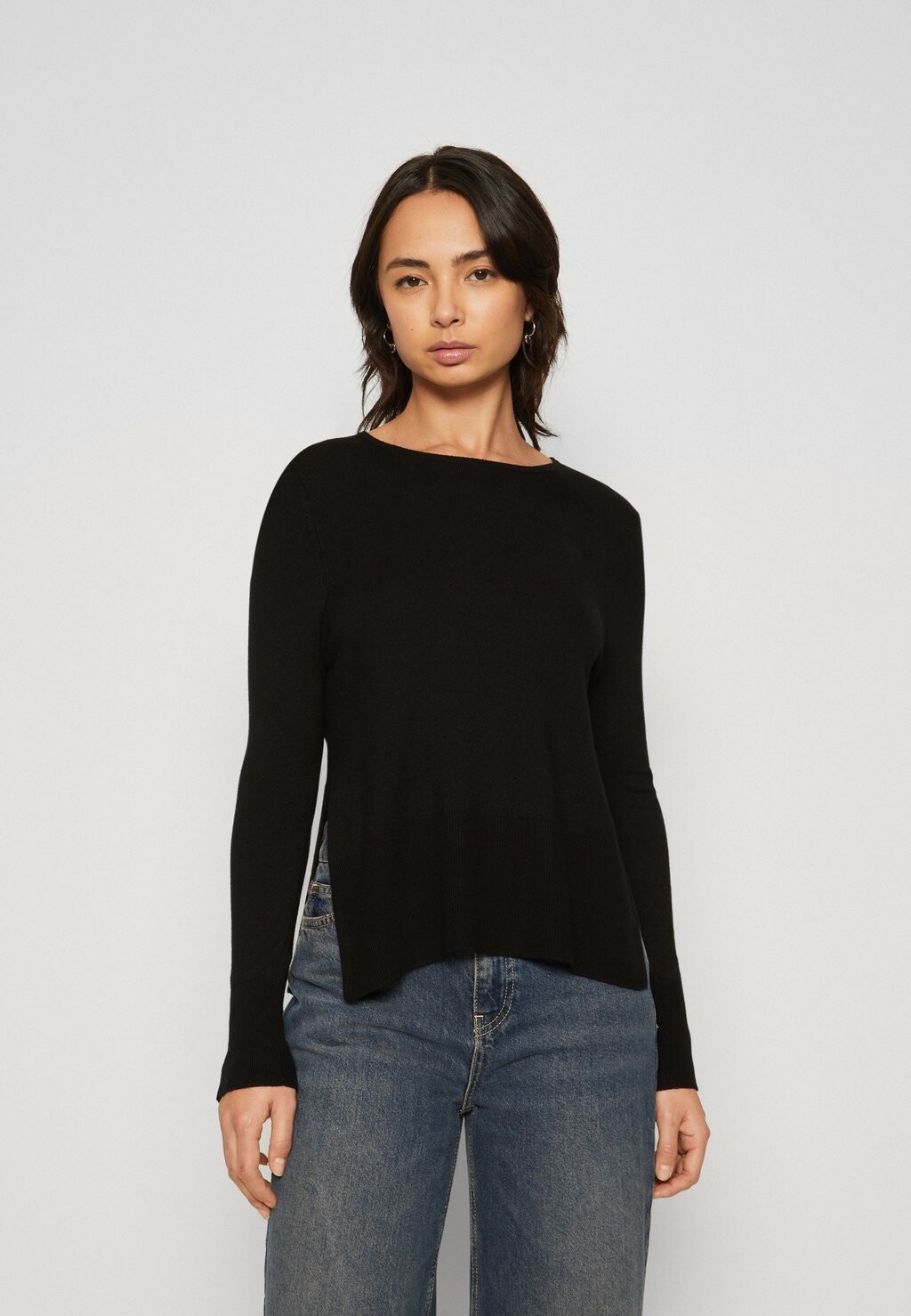 

Джемпер ONLJULIE LIFE LOOSE O NECK ONLY Petite, цвет black