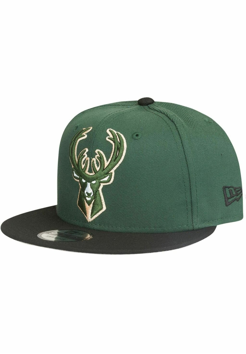 Бейсболка 9FIFTY LOGO MILWAUKEE BUCKS New Era, цвет dark green