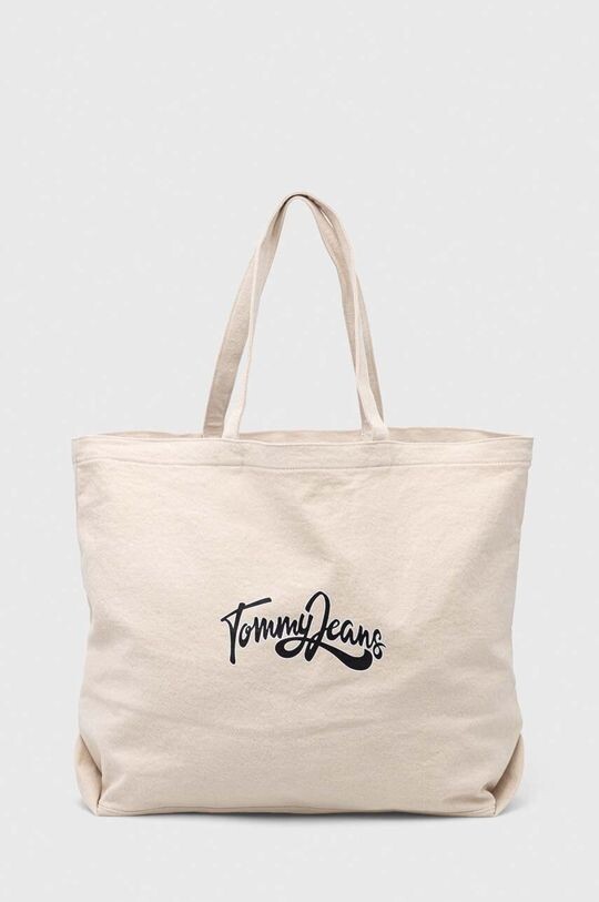 

Хлопковая сумочка Tommy Jeans, бежевый
