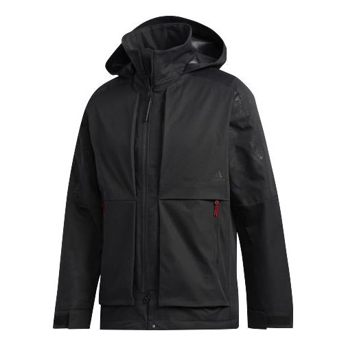 цена Куртка adidas Series Printing polar fleece Hooded Jacket Black, черный
