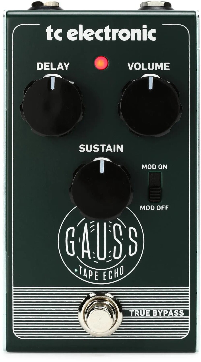 

Электронная педаль эха TC Gauss Tape