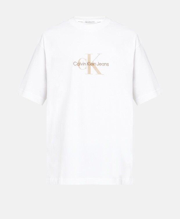 

Футболка Calvin Klein Jeans, цвет Wool White