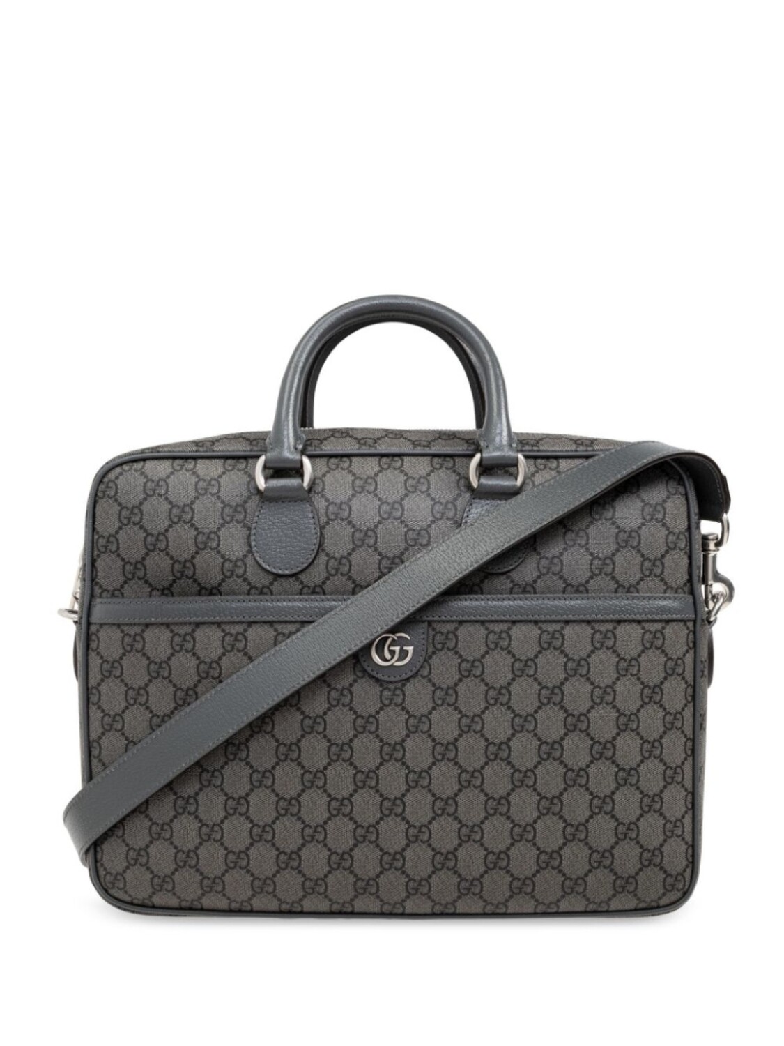 

Gucci средний портфель Ophidia GG, серый