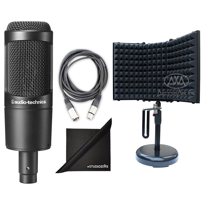 

Конденсаторный микрофон Audio-Technica AT2035 Large Diaphragm Cardioid Condenser Microphone