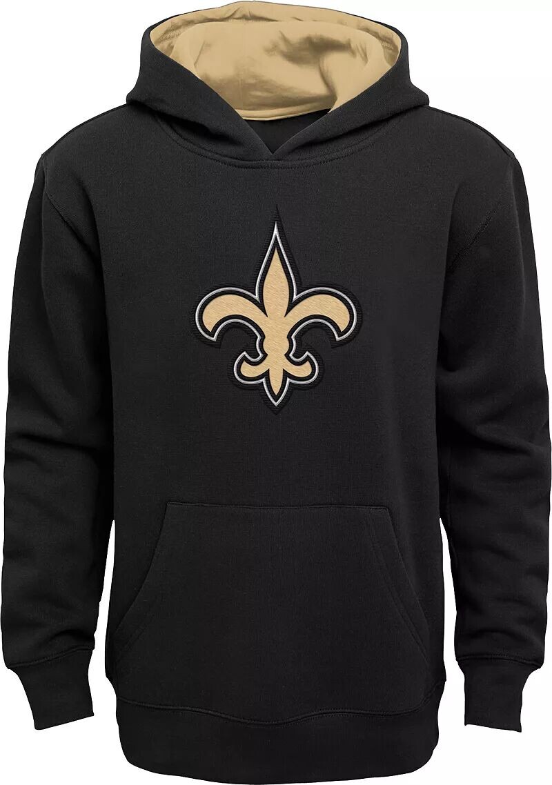 

Nfl Team Apparel Черная толстовка New Orleans Saints Prime для маленьких детей