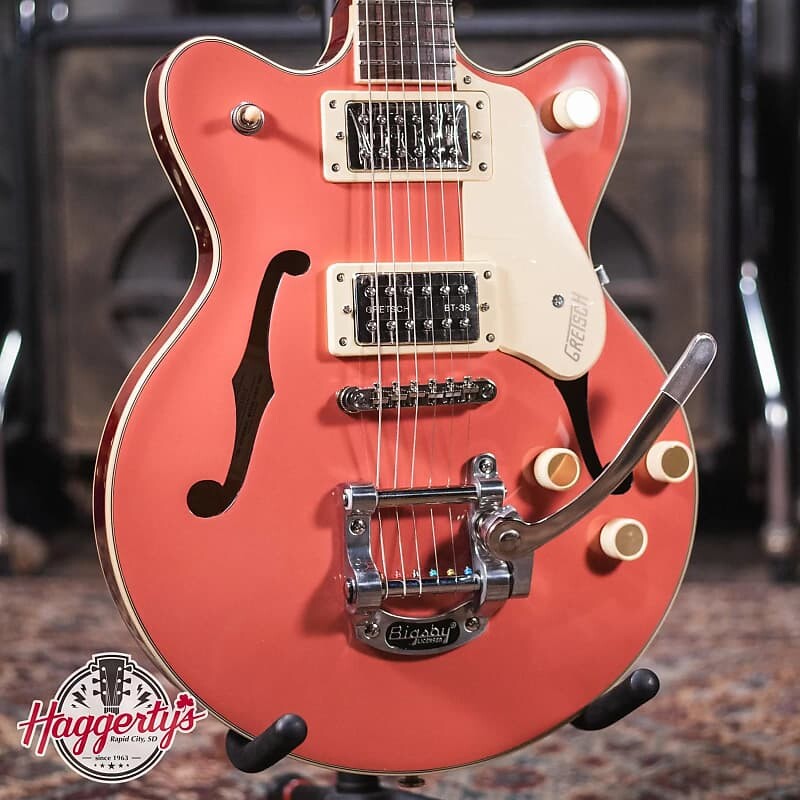

Электрогитара Gretsch G2655T Streamliner Center Block Jr. Double-Cut with Bigsby - Coral