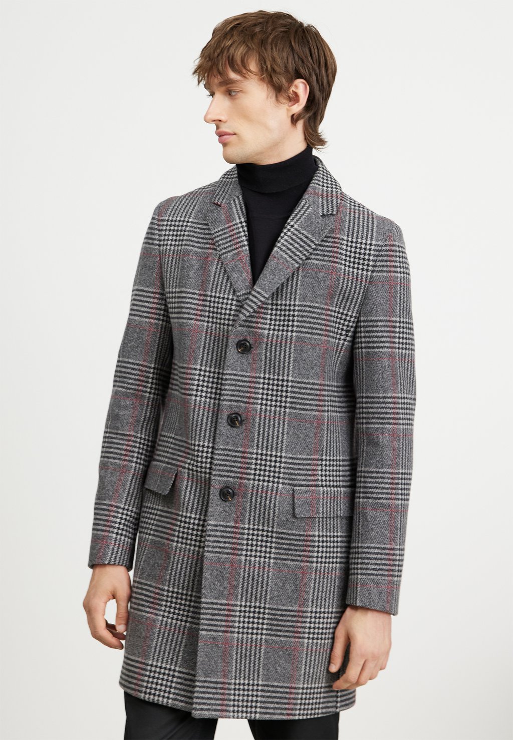 Пальто классическое Migor HUGO, цвет medium grey