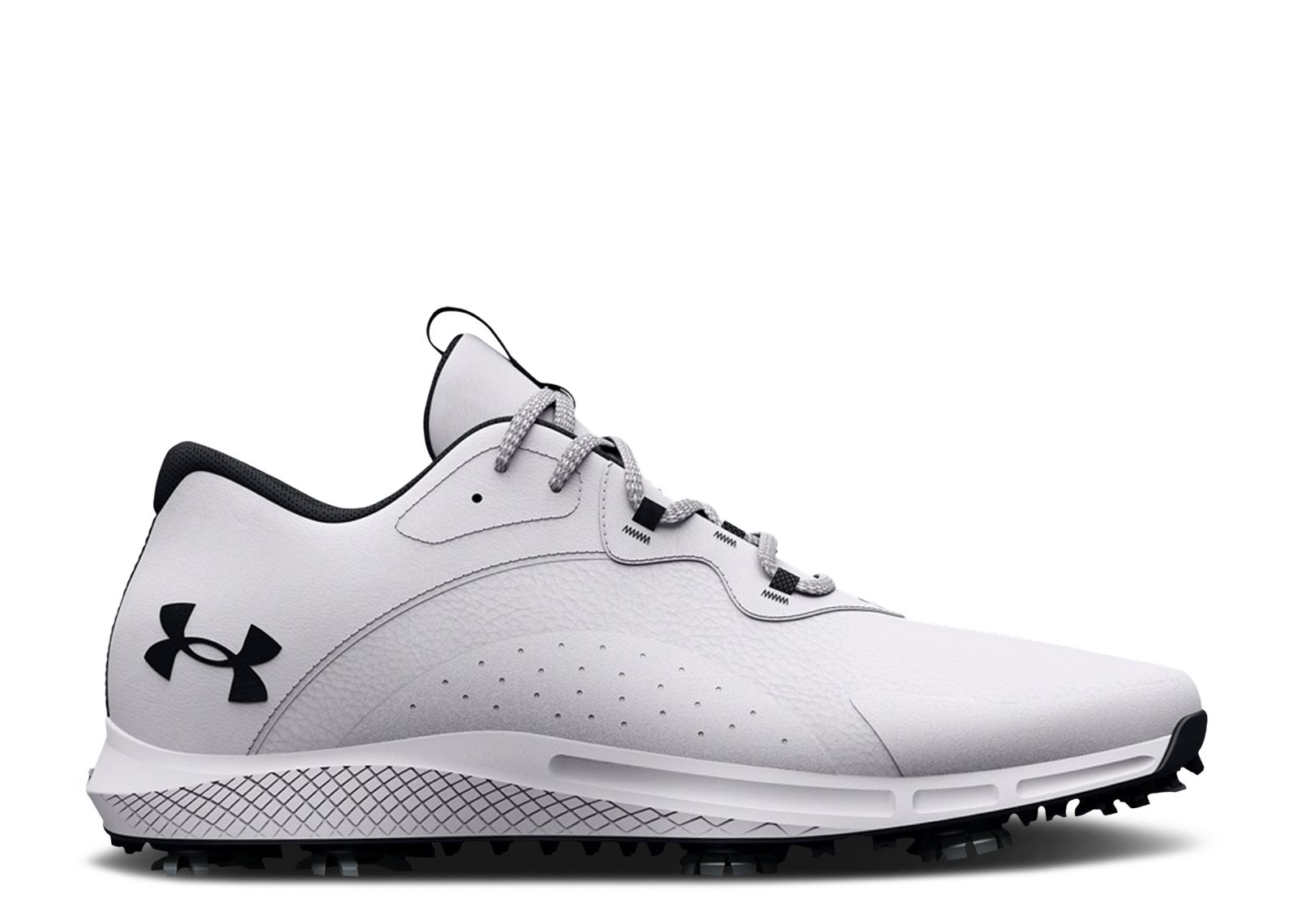 

Кроссовки Under Armour Charged Draw 2 Golf Wide 'White Black', белый