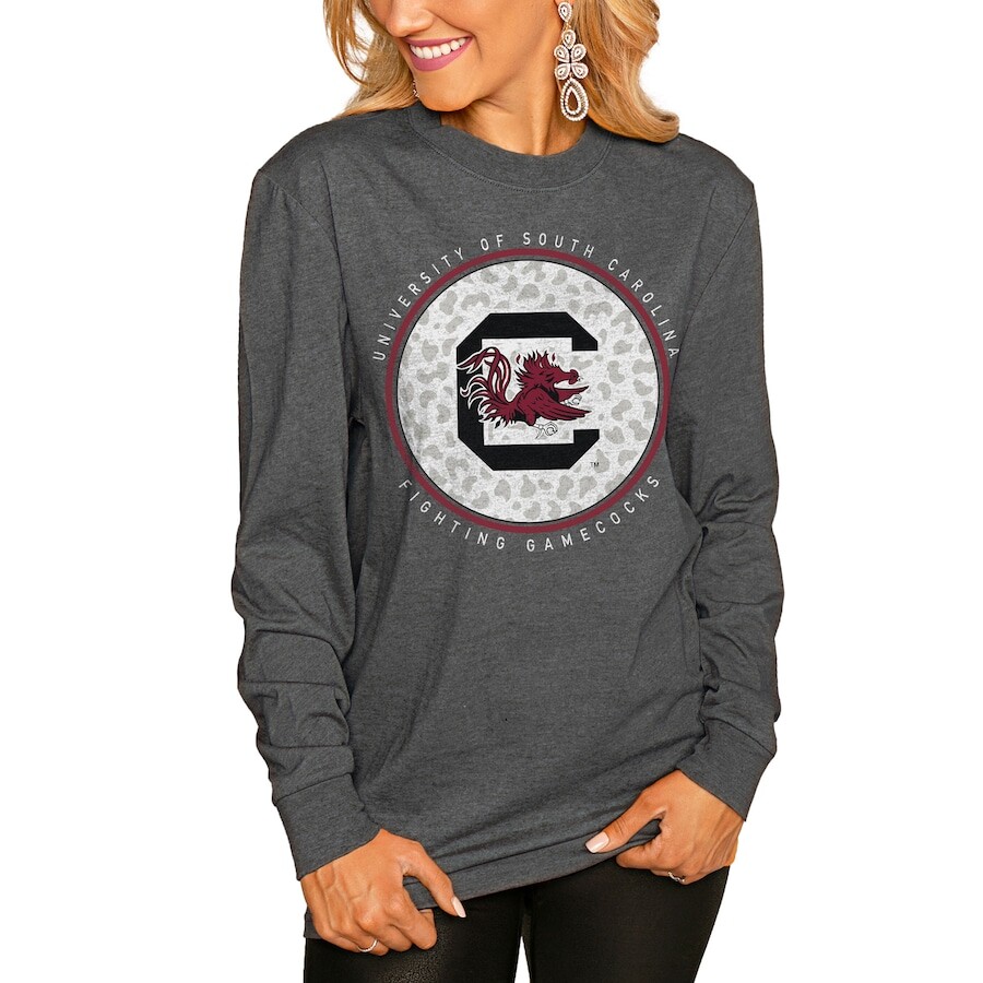 

Футболка с длинным рукавом Gameday Couture South Carolina Gamecocks, угольный