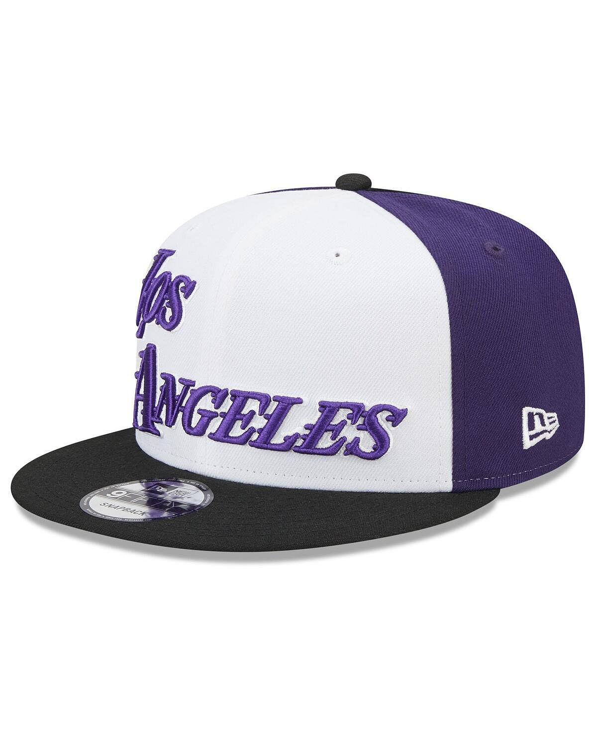 цена Мужская мульти-кепка Los Angeles Lakers City Edition 2022/23, официальная регулируемая бейсболка Snapback 9FIFTY New Era