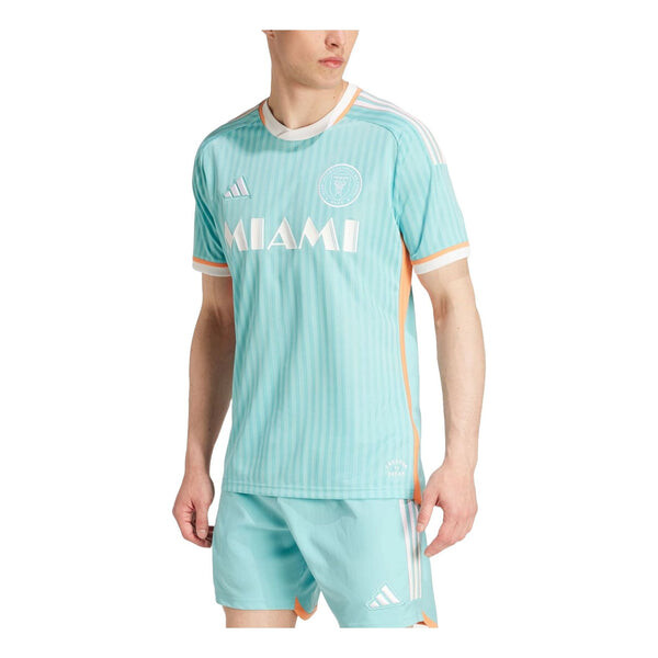 

Футболка 2024 inter miami cf архив подлинная футбольная майка месси Adidas, зеленый