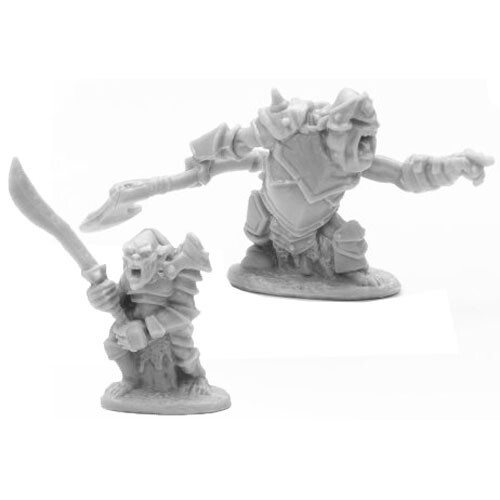

Миниатюра Reaper Bones: Armored Goblin Leaders