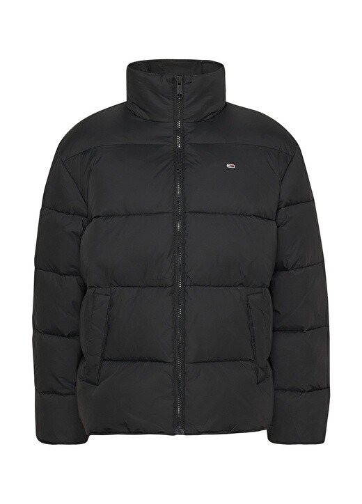 

Черное женское пальто Tommy Jeans, Черный