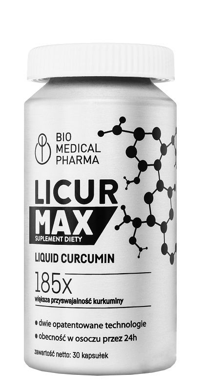 цена Bio Medical Pharma Licur Max капсулы куркумина, 30 шт.