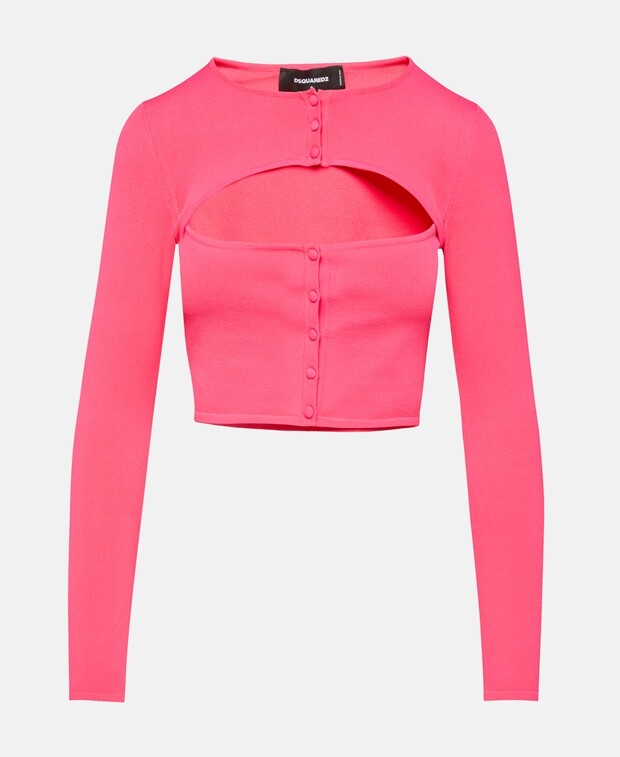 

Джемпер с длинными рукавами Dsquared2, розовый