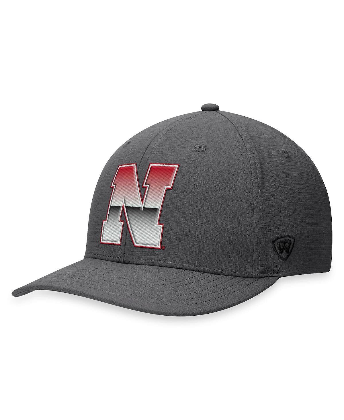 

Мужская серая шляпа Nebraska Huskers Iron Flex Top of the World