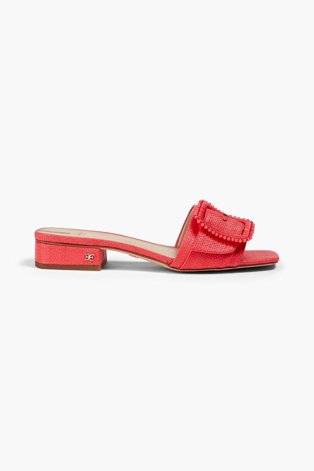 

Мюли Deacon из рафии с декором и покрытием Sam Edelman, папайя