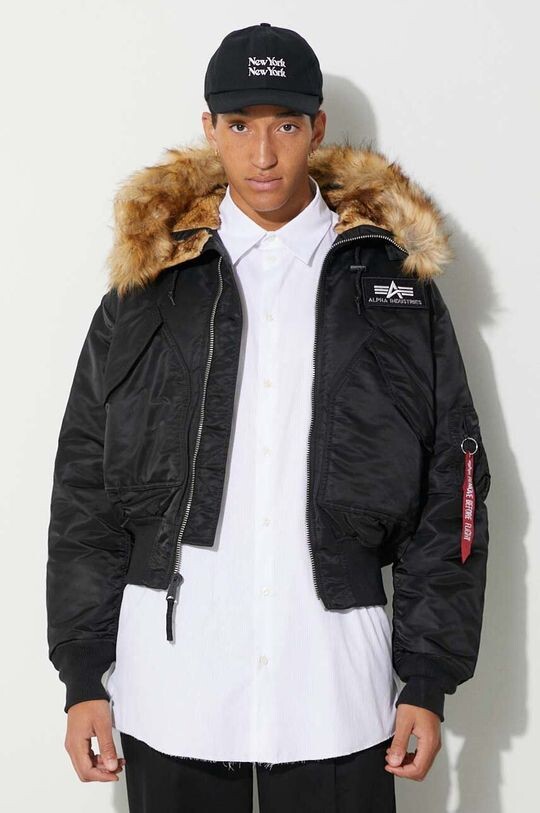

45P Куртка Custom с капюшоном Alpha Industries, черный