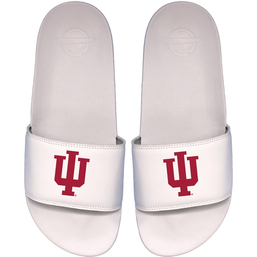 

Шлепанцы ISlide Indiana Hoosiers, белый