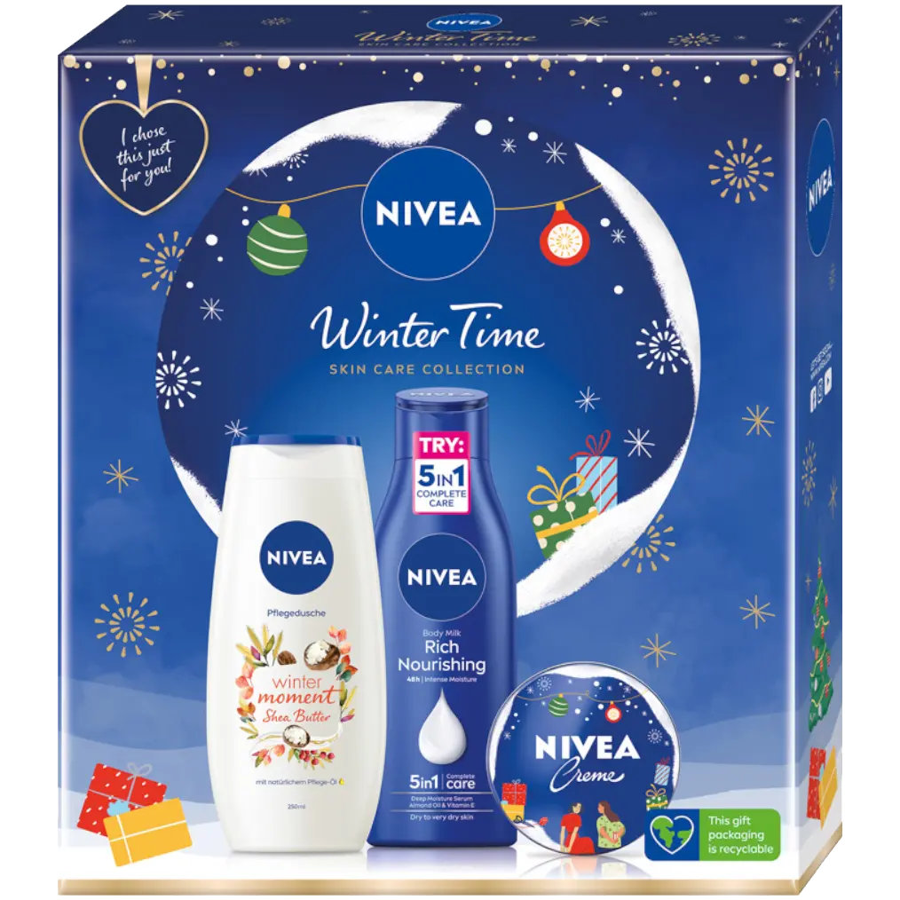 

Набор: гель для душа Nivea Winter Time, 250 мл