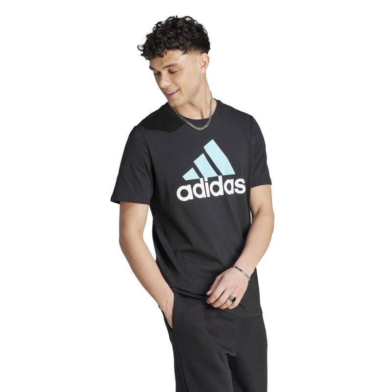 

Мягкая футболка для фитнеса Adidas Men Black