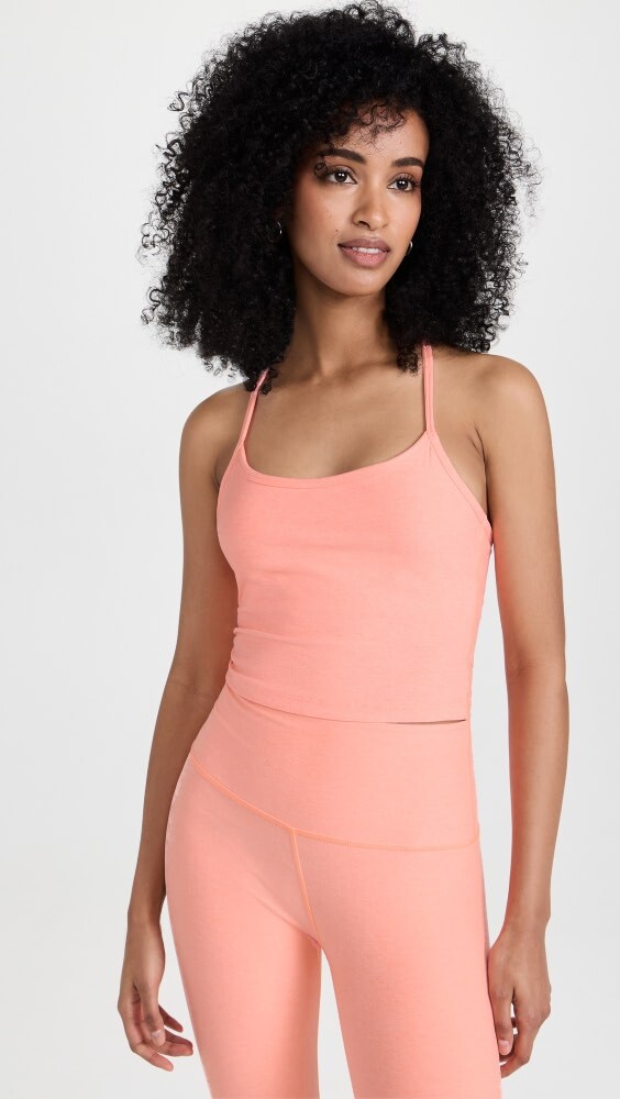 

Майка Beyond Yoga Spacedye Slim Racerback Cropped