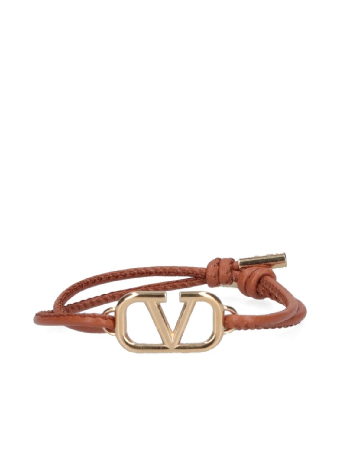 

Браслет с логотипом VLogo Valentino Garavani, коричневый