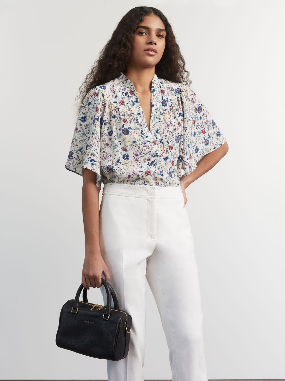

Блузка Gerard Darel Chimene, Белый/Мульти