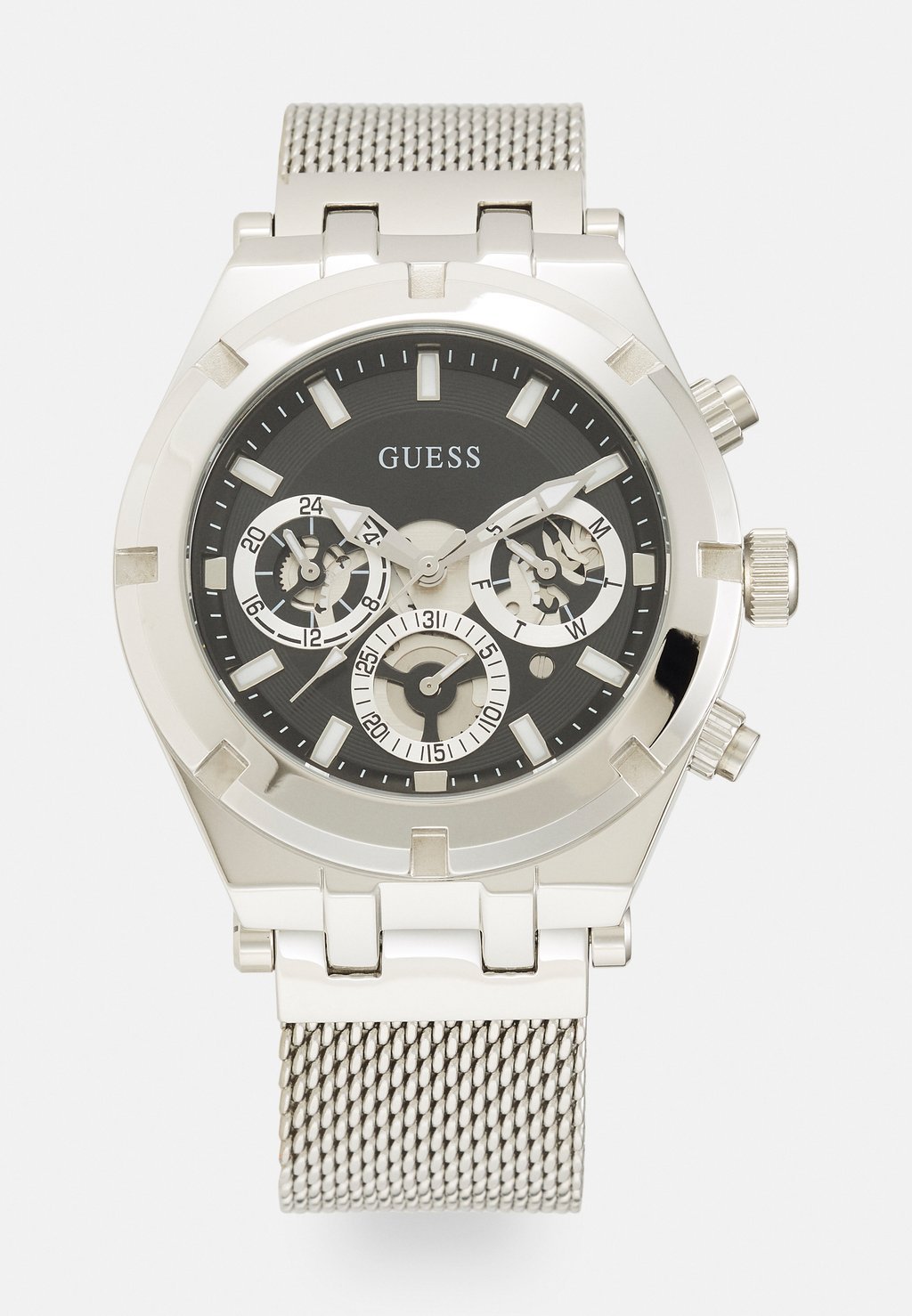 

Хронограф Continental Guess, цвет silver-coloured tone/black sunray