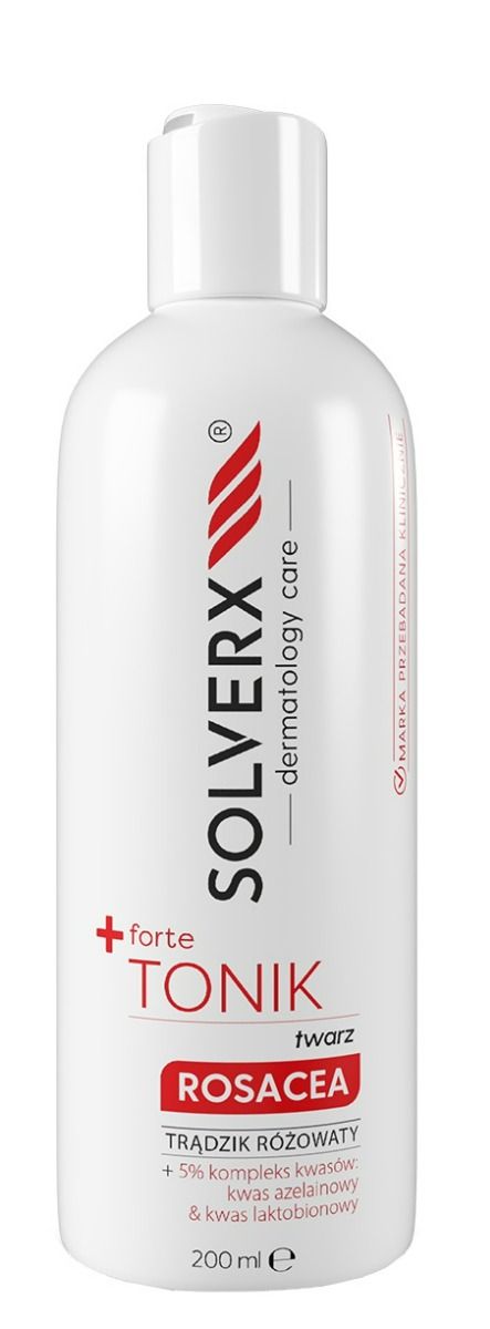 Solverx Rosacea Forte Тоник для лица, 200 ml