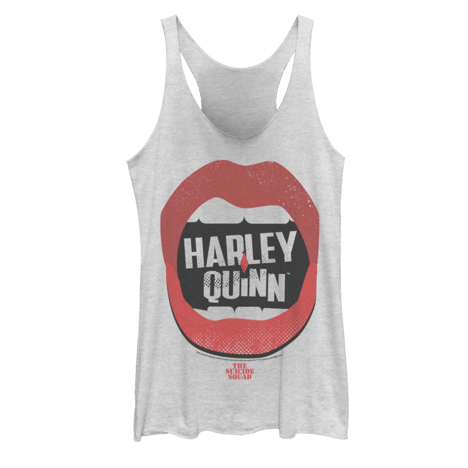 

Юниоры Отряд Самоубийц Harley Quinn Lips Tank Licensed Character