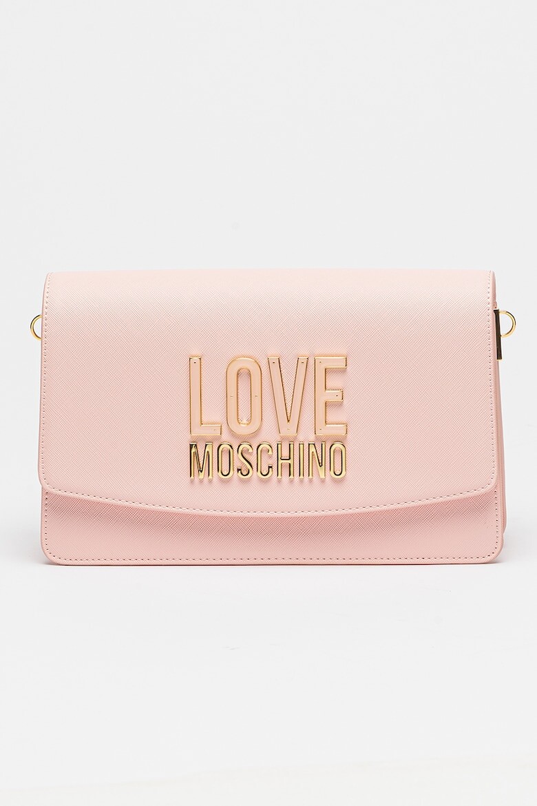 

Сумка из экокожи со съемными лямками Love Moschino, розовый